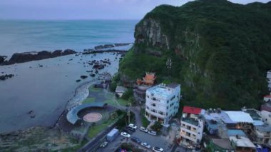 Bitou Burnu Parkı Tayvan 'ın yukarısından, Hava Görüntüsü
