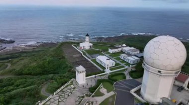 Tepedeki Sandiaojiao Deniz Feneri Tayvan, Hava Görüntüsü