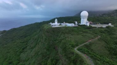 Tepedeki Sandiaojiao Deniz Feneri Tayvan, Hava Görüntüsü