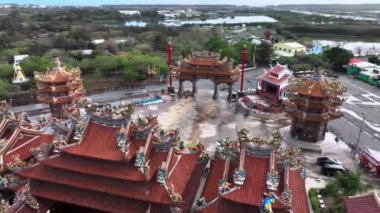 Luermen Tianhou Tapınağı Tainan 'da, Hava Manzarası, Tayvan