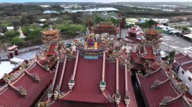 Luermen Tianhou Tapınağı Tainan 'da, Hava Manzarası, Tayvan
