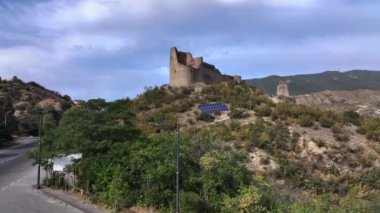 Bebritsikhe, Yaşlılar Kalesi, Natsikhari, Gürcistan, Havadan Bakış