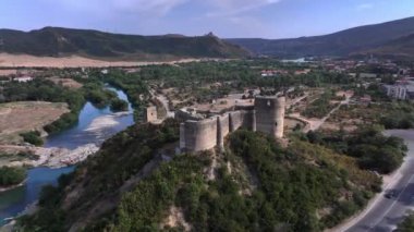 Bebritsikhe, Yaşlılar Kalesi, Natsikhari, Gürcistan, Havadan Bakış