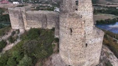 Bebritsikhe, Yaşlılar Kalesi, Natsikhari, Gürcistan, Havadan Bakış