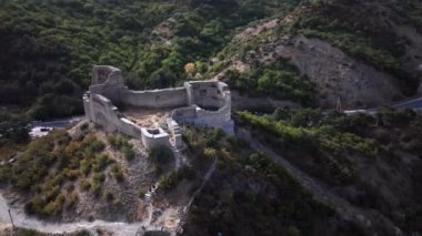 Bebritsikhe, Yaşlılar Kalesi, Natsikhari, Gürcistan, Havadan Bakış
