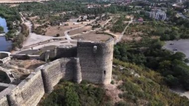Bebritsikhe, Yaşlılar Kalesi, Natsikhari, Gürcistan, Havadan Bakış