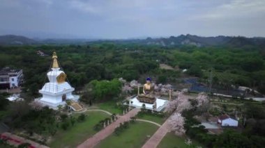 Tainan Bölgesi, Tayvan 'daki Karma Kagyu Manastırı' nda Buda.