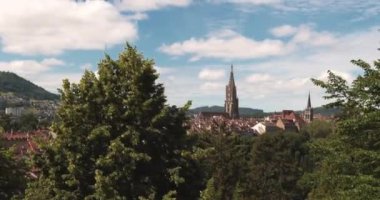 İsviçre 'nin Bern Tarih Merkezi Panoraması