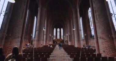 Almanya 'nın Hanover Merkezindeki Pazar Kilisesi