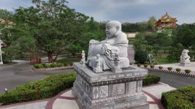 Tayvan 'daki Büyük Buda Shenwei Tiantaishan Manastırı, Kaohsiung Bölgesi, Hava Manzarası
