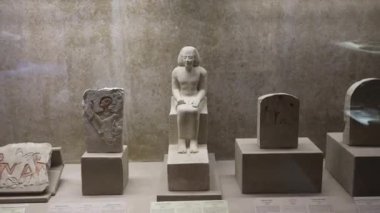 Imhotep Mısır Müzesi 'nin parçaları, Saqqara, Mısır