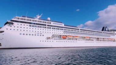 Türkiye 'nin Marmaris Limanında Gemi Gezisi