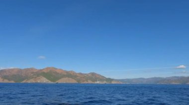 Marmaris, Türkiye 'deki Körfezin Manzaraları