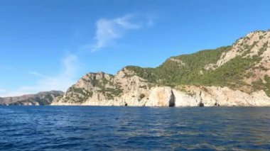 Marmaris, Türkiye 'deki Körfezin Manzaraları