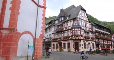 Bacharach Turizm Kasabasındaki Eski Evler, Alman Mimarisi