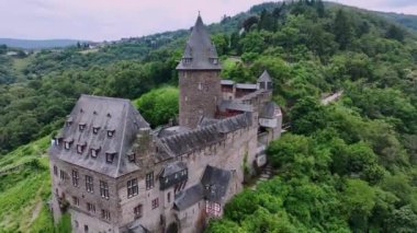 Bacharach, Almanya 'daki Stahleck Şatosu, Hava Görüntüsü