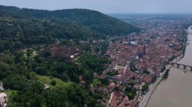 Old Heidelberg Panoraması, Alman Mimarisi, Hava Görüntüsü