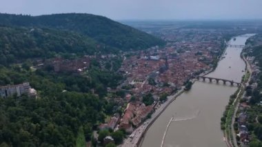 Old Heidelberg Panoraması, Alman Mimarisi, Hava Görüntüsü