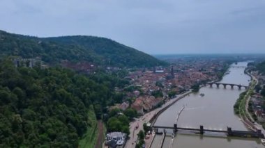 Old Heidelberg Panoraması, Alman Mimarisi, Hava Görüntüsü
