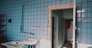 Terk Edilmiş Sovyet Şehri Piramiden, Arktik, Svalbard 'daki Binaların İçi