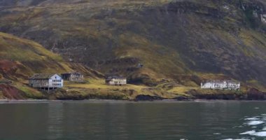 Terk Edilmiş Maden Kasabası Grumant Svalbard, Kuzey Kutbu