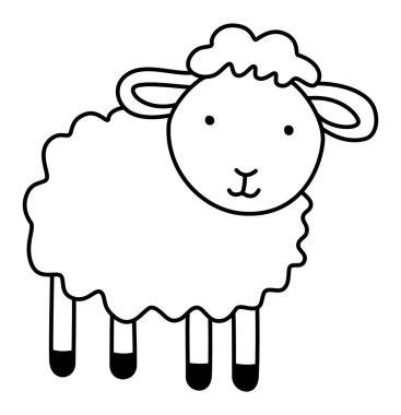Pofuduk Beyaz Koyun Sürüsü Serene, Yumuşaklık, Sıcaklık, Barış ve Uyum Pastoral, Huzur, Çiftlik temalı Görseller, El Sanatları ve Tekstil Tasarımları