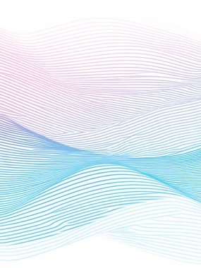 Dalgalarla soyut arkaplan gradyanı