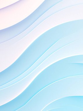 Dalgalarla soyut arkaplan gradyanı