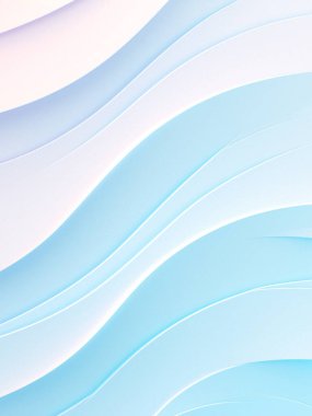 Dalgalarla soyut arkaplan gradyanı