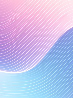 Dalgalarla soyut arkaplan gradyanı