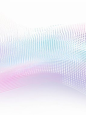 Dalgalarla soyut arkaplan gradyanı