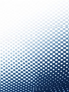 Beyaz arkaplandaki beyaz noktaların soyut vektör çizimi