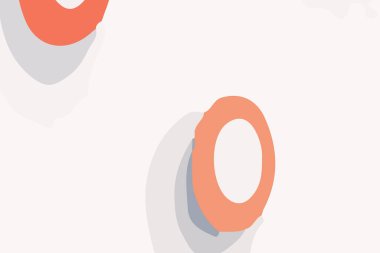 Daire saydam arka plan - eğilim seamless modeli.