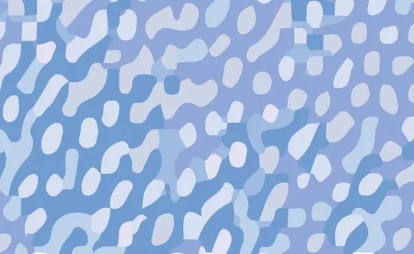 Mavi tonlarda kusursuz soyut desen