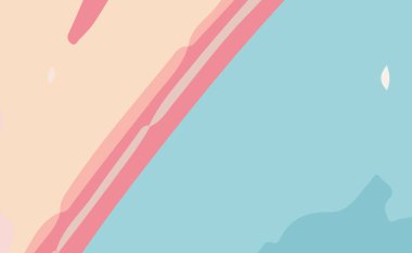 Pembe ve beyaz kağıt desenli soyut arkaplan ve metin için kopyalama alanı