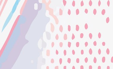 Soyut arka plan, estetik poster. Resimler, allık, renkli, fildişi, suluboya ve dağınık desenler, modern baskılar. Duvar sanatı Pankart