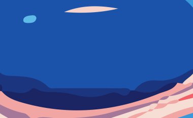 dağınık şekilli mavi ve kırmızı renklerde soyut arkaplan tasarımı