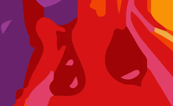 Düzensiz Şekiller ile Soyut arkaplan