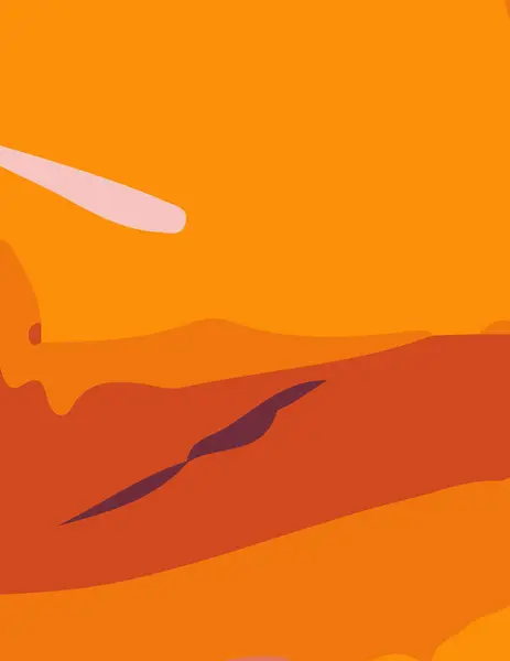 Mavi minimalist soyut estetik çizim. Modern duvar dekorasyonu. Çağdaş sanatsal poster koleksiyonu