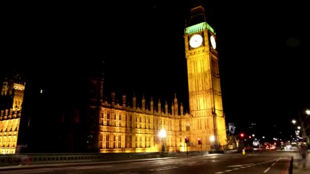 伦敦大本钟高质量的镜头 — 图库视频影像