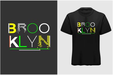 Brooklyn otantik tişört tasarımı