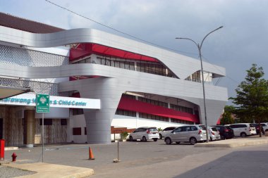 Karawang, 12 Kasım 2023, RSUD Karawang Hastanesi 'nde yeni bina