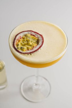 Porn Star Martini passion fruit flavoured cocktail clipart