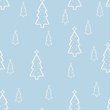 Kış Noel vektörsüz desenli piksel.Yeni yıl süsü. Tekstil, ambalaj kağıdı ve duvar kağıdı üzerine basım için şenlikli tasarım.