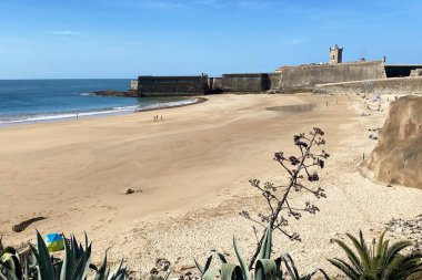 Cascais, Portekiz 'deki çarpıcı sahil manzarası