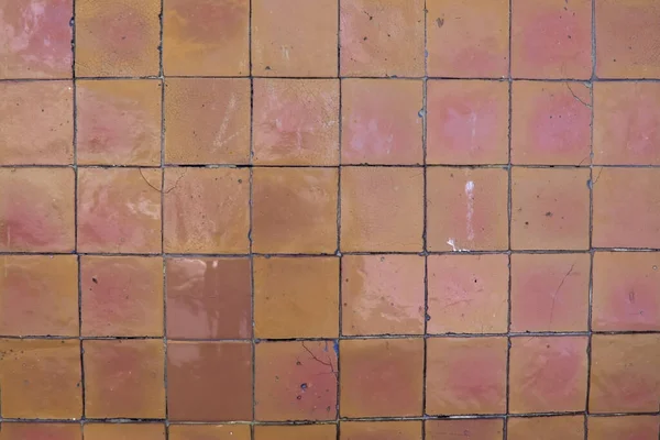 Ένα Ζωντανό Και Εντυπωσιακό Τοίχο Μπάνιο Διακοσμημένο Πολύχρωμα Πλακάκια Συνδυασμό — Φωτογραφία Αρχείου