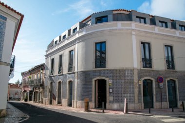 Lizbon, Portekiz 'de tipik sokak manzarası, 12 Kasım 2023