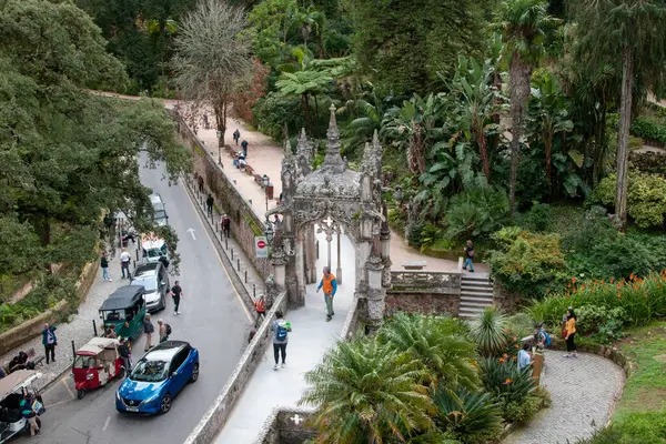 Quinta da Regaleira, Sintra, Portekiz, 12 Kasım 2023