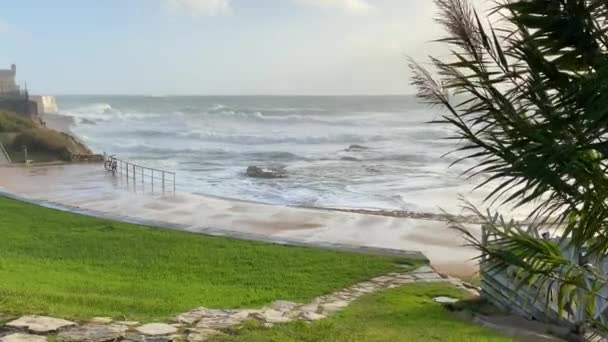 海洋中的波浪 — 图库视频影像