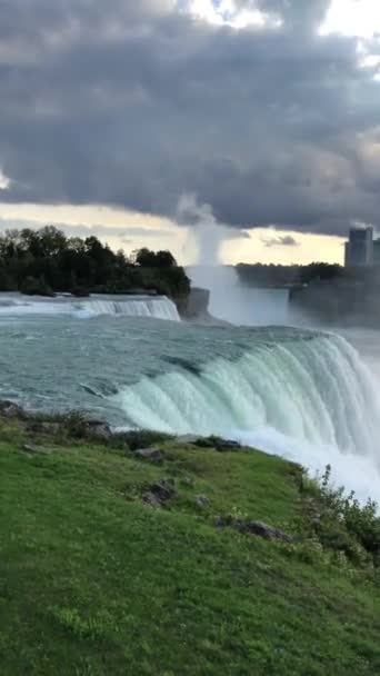 Niagara Falls Niagara River New York Verenigde Staten — Stockvideo